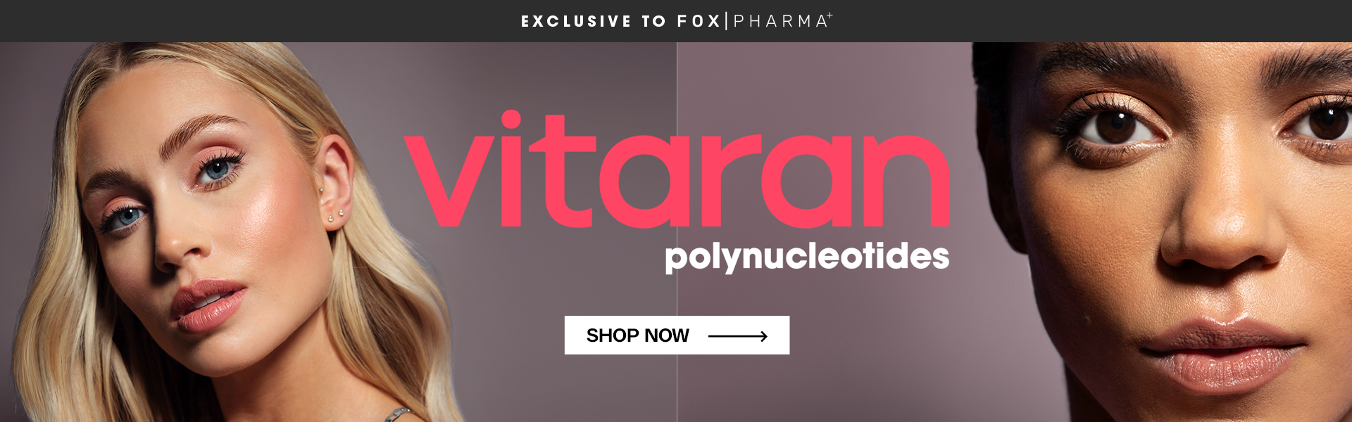 VITARAN Polynucleotide Desktop Banner